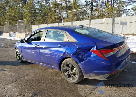 2022 Hyundai Elantra Sel from USA, damaged, VIN KMHLM4AG8NU329285